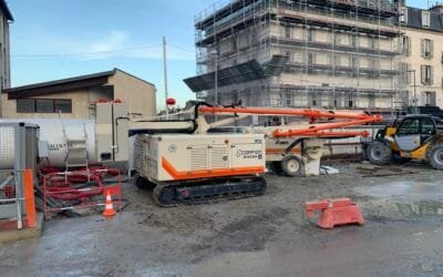 Mecbo America Launches Scorpion Concrete Crawler Boom